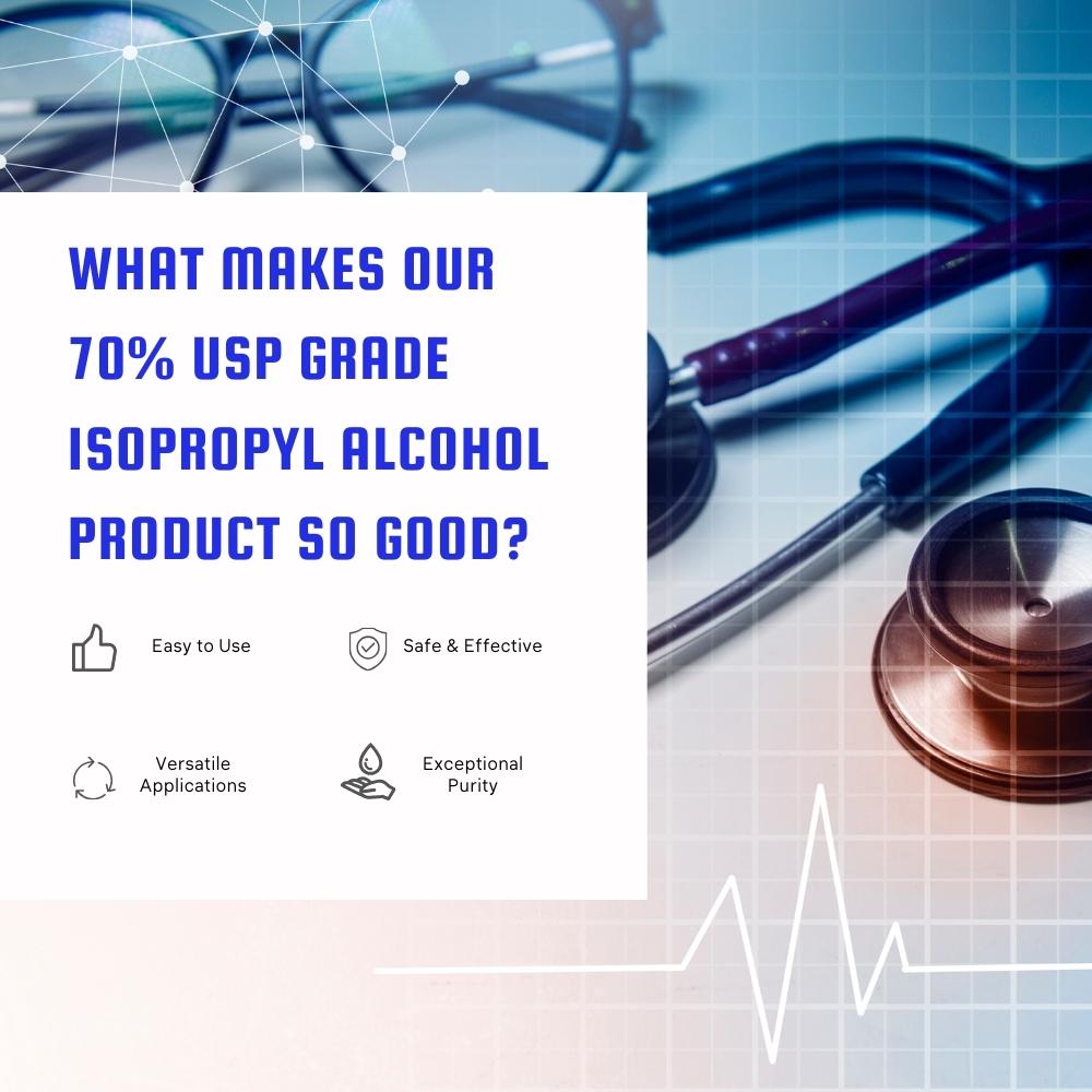 Isopropyl Alcohol 70% USP Grade – Alliance Chemical