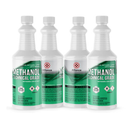 Methanol Technical Grade 4 quart poly bottles (1 Gallon)