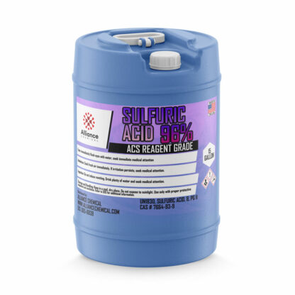 Sulfuric Acid 96% ACS Reagent Grade 15 gallon poly drum