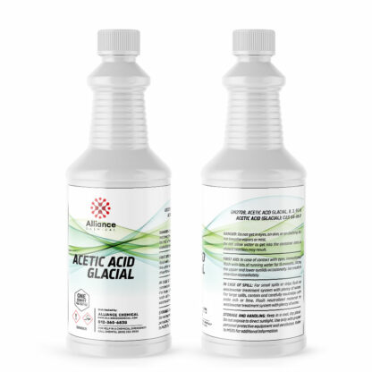 Acetic Acid Glacial Technical grade 2 quart poly bottles