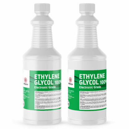 Ethylene Glycol 100% Semiconductor Grade 2 quart poly bottles