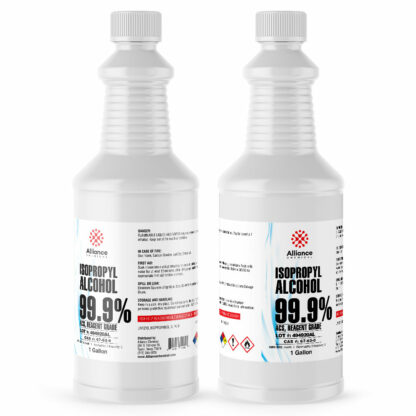 Isopropyl Alcohol 99.9% ACS Reagent Grade 2 quart poly spray bottles