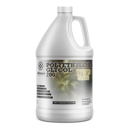 Polyethylene Glycol (PEG) 200 USP Grade 1 gallon bottle with handle