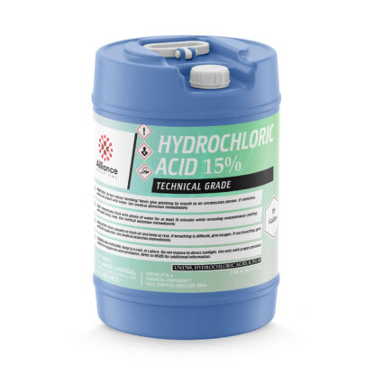 Hydrochloric Acid 15% 15 Gallon