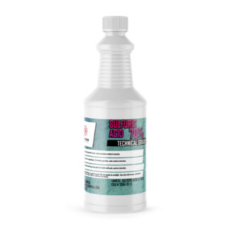 Sulfuric Acid 70% Technical Grade 1 quart poly bottle