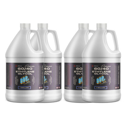 Ethylene Glycol 60/40 Premium 4 gallon poly bottles case
