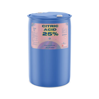 Citric Acid 25% 55 Gallon