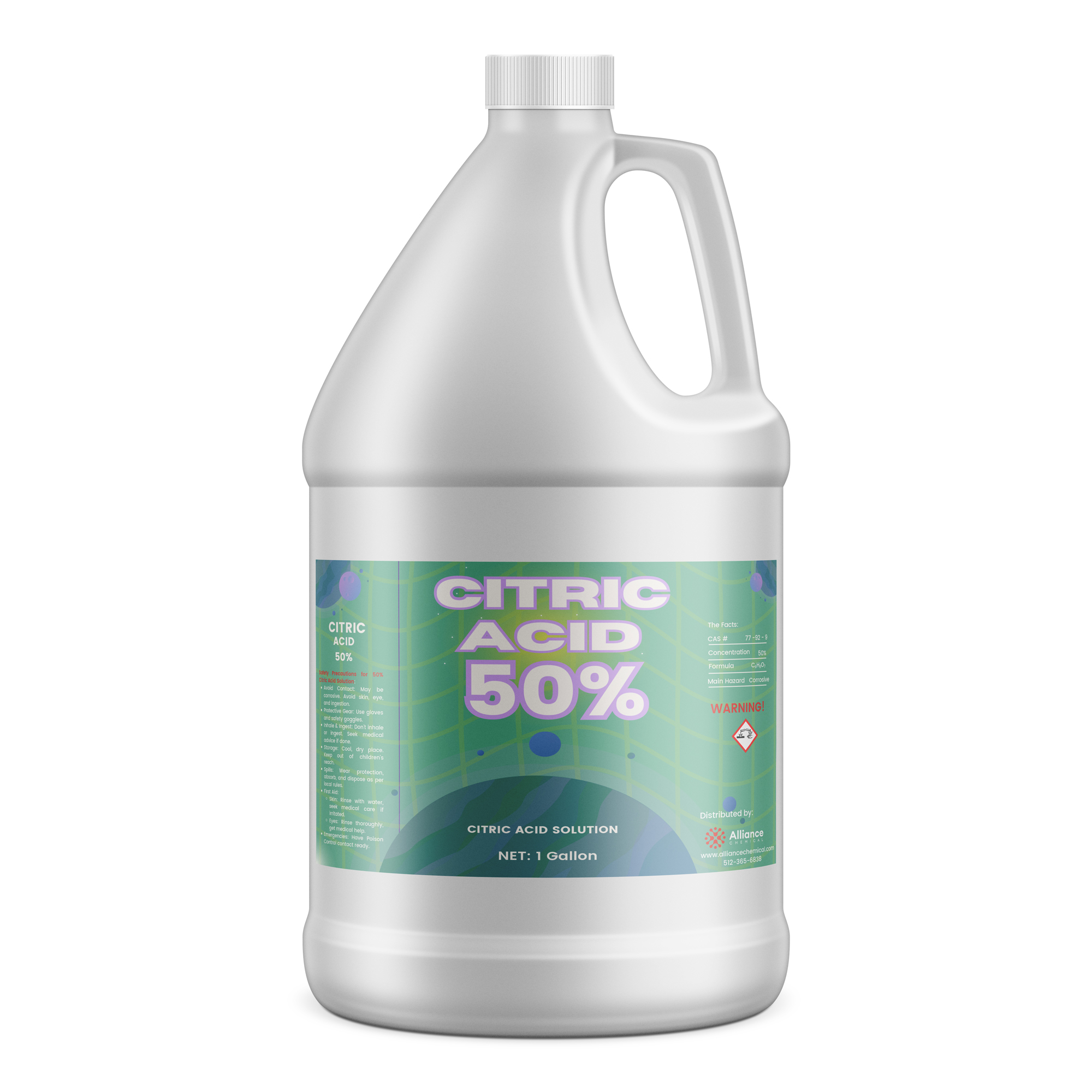 Citric Acid 50% Solution – Alliance Chemical