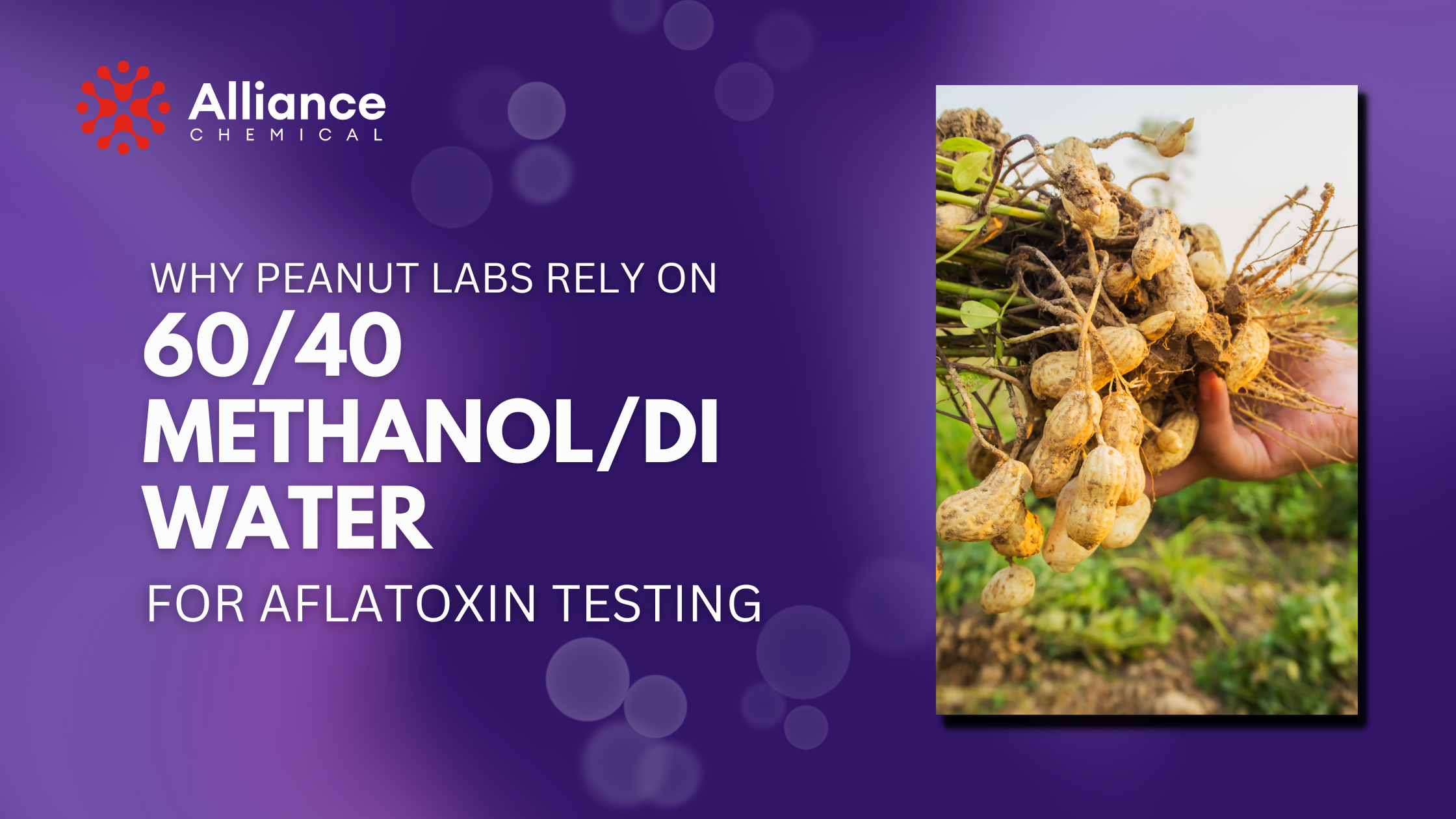 60/40 Methanol/DI Water Peanut Blog Banner