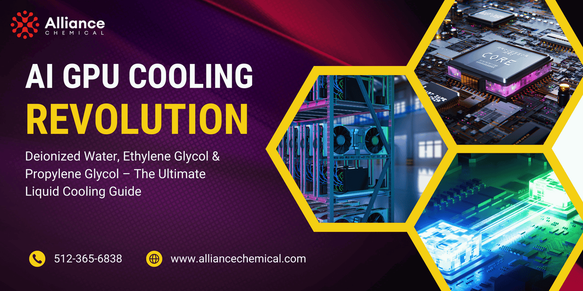 AI GPU Cooling Revolution: Deionized Water, Ethylene Glycol & Propylene Glycol – The Ultimate Liquid Cooling Guide
