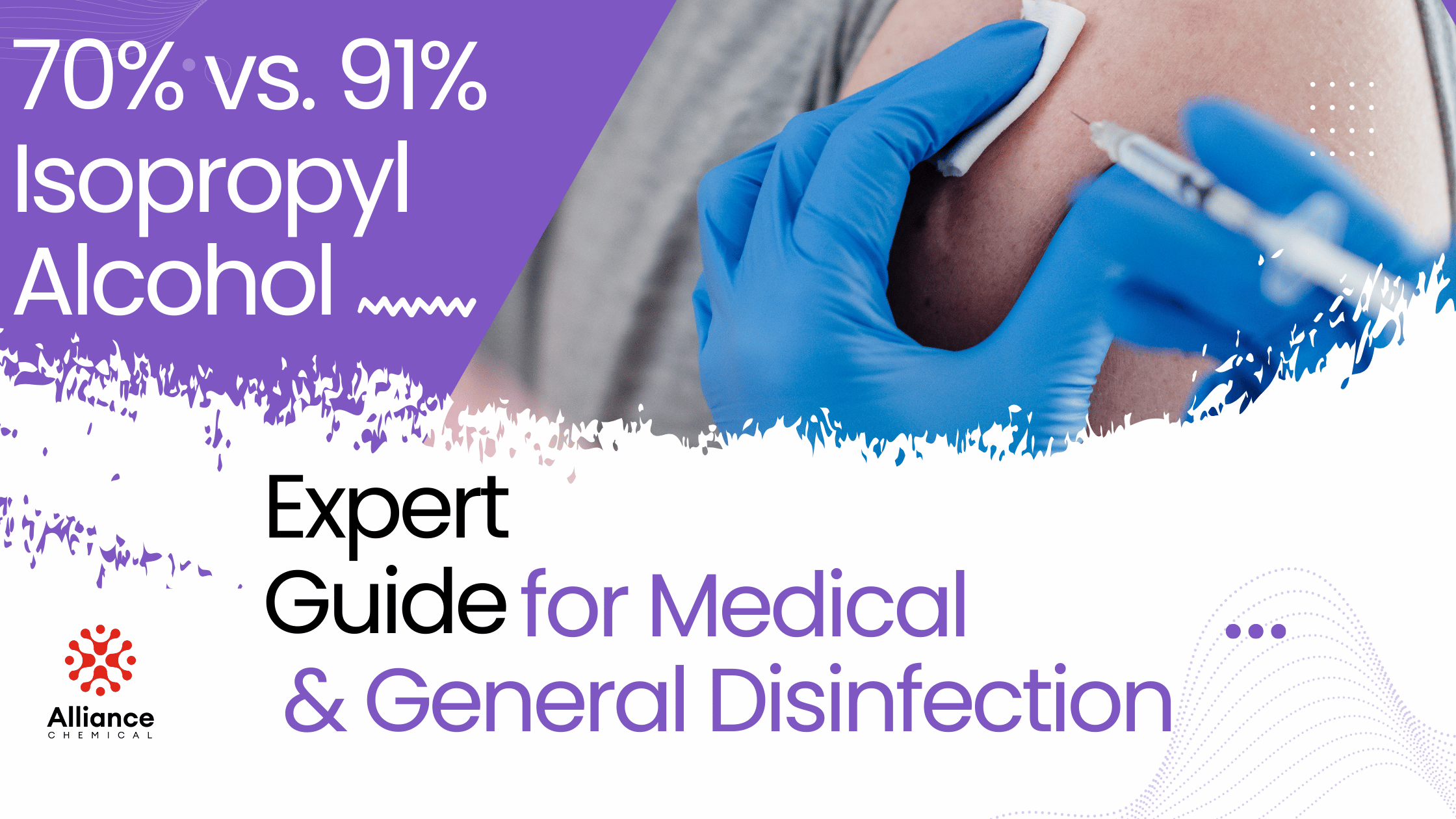 70% vs. 91% Isopropyl Alcohol: The Expert Guide for Medical & General Disinfection