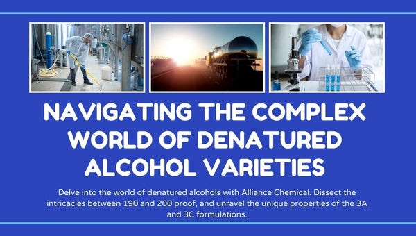 Navigating the Complex World of Denatured Alcohol Varieties