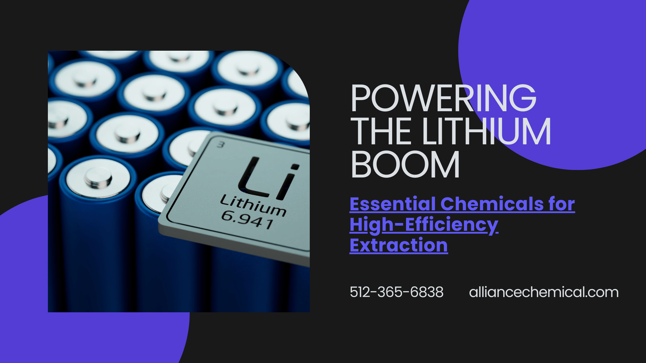 Powering the Lithium Boom: Essential Chemicals for High-Efficiency Extraction