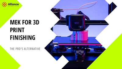 MEK for 3D Print Finishing: The Pro's Alternative?