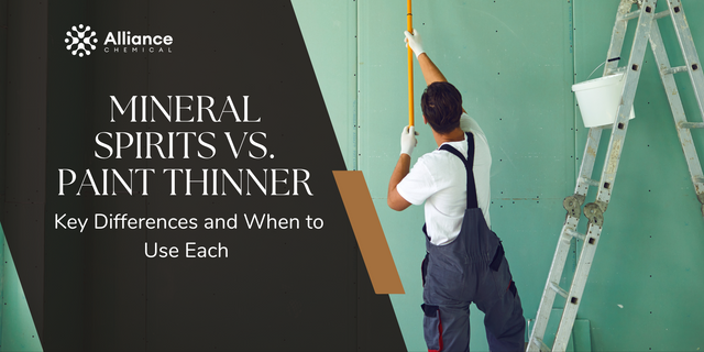 Mineral Spirits vs. Paint Thinner: Key Differences and When to Use Each — Alliance Chemical
