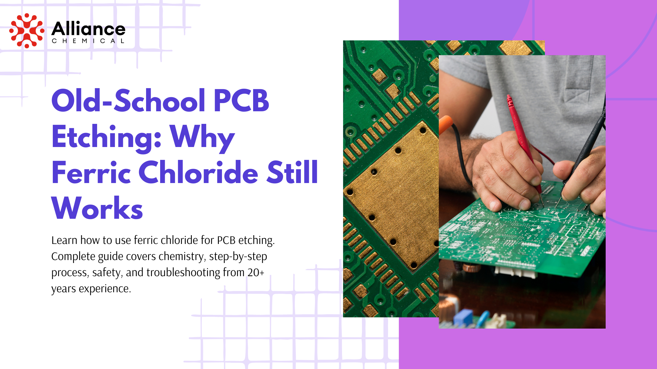 Old-School PCB Etching: Why Ferric Chloride Still Works