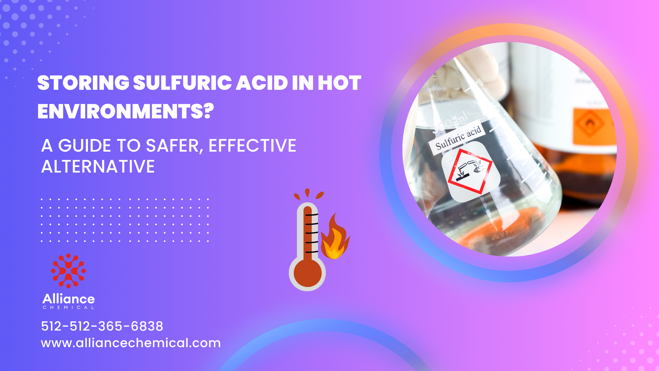 Storing Sulfuric Acid in Hot Environments