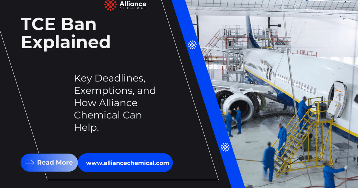 TCE Ban Explained: Trichloroethylene Regulations & Exemptions 2025