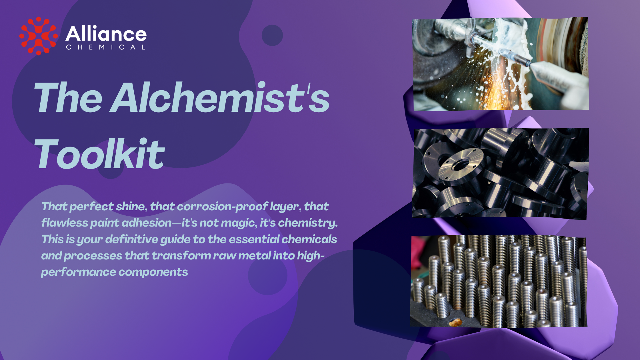 The Alchemist's Toolkit: A Professional Guide to Metal Finishing Blog Banner