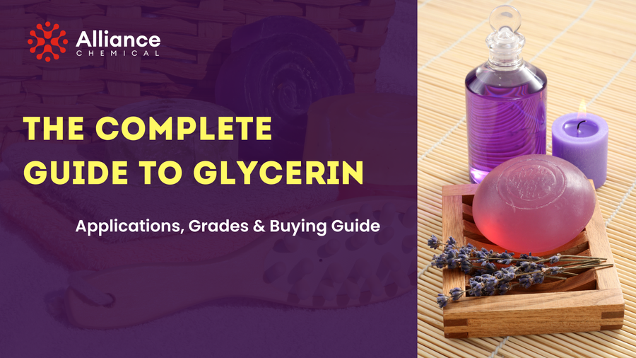 The Complete Guide to Glycerin: Applications, Grades & Buying Guide Blog Banner