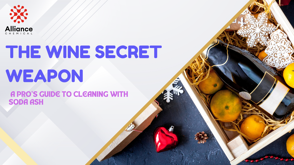 soda ash cleaning wine making blog banner