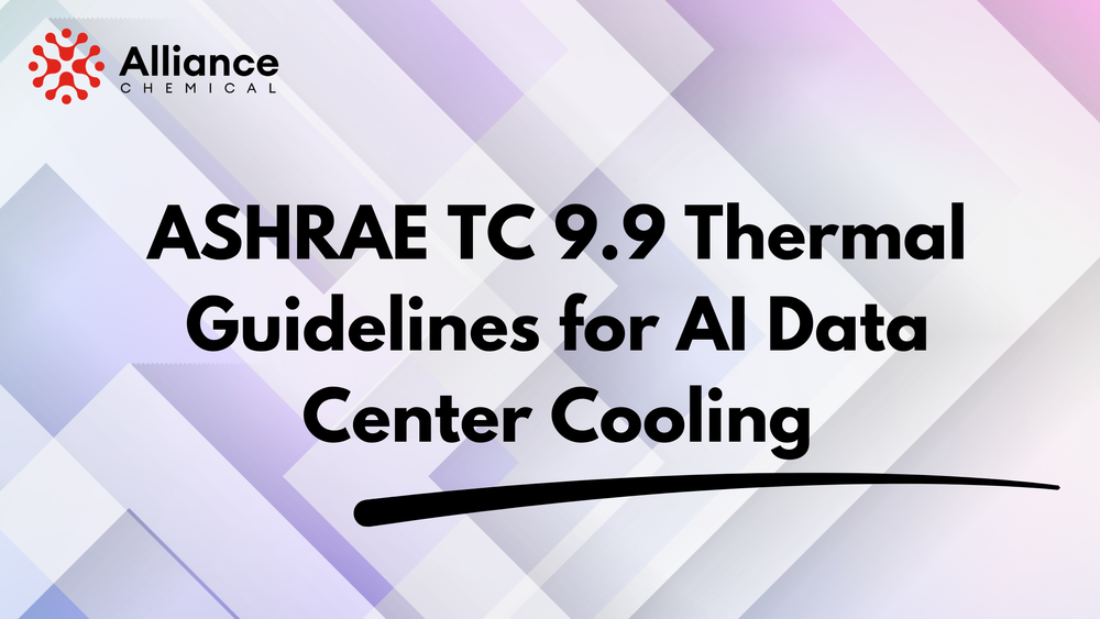 ASHRAE TC 9.9 thermal guidelines for AI data center cooling