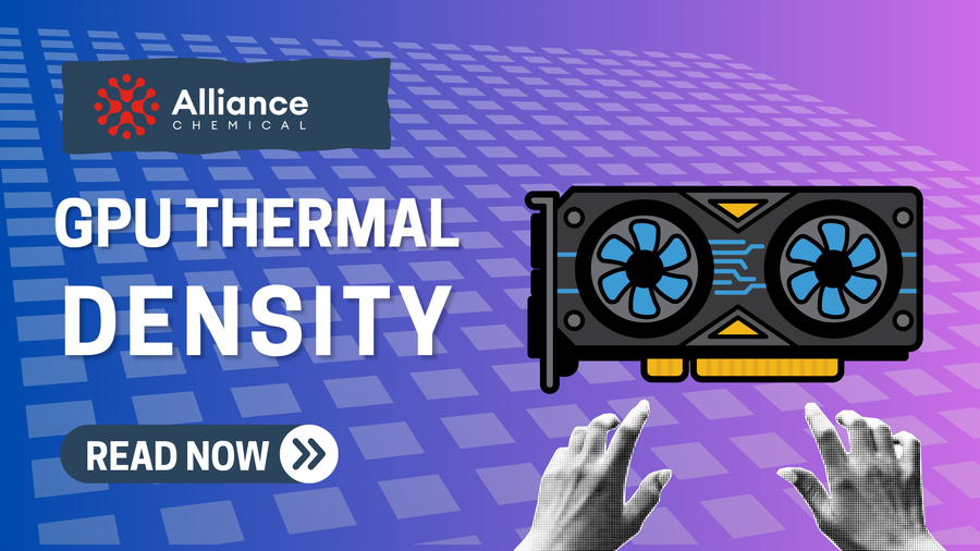 GPU thermal density and direct-to-chip coolant chemistry