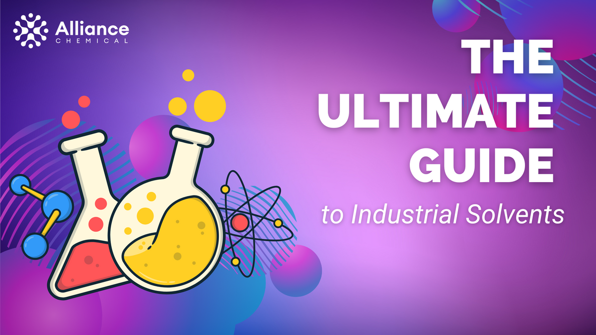 Guide to Industrial Solvents Purple Blog Banner