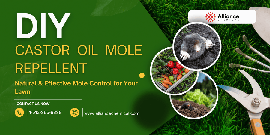 DIY Castor Oil Mole Repellent: Natural & Effective Mole Control for Your Law