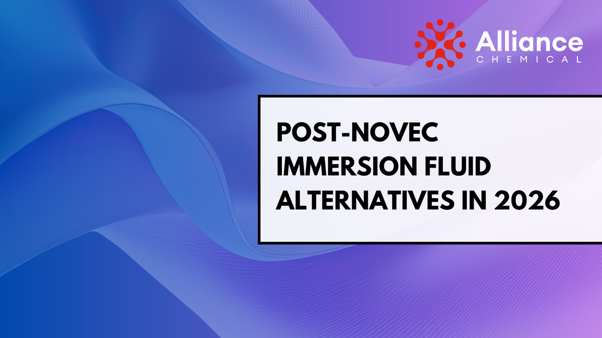 Post-Novec immersion cooling fluid alternatives in 2026