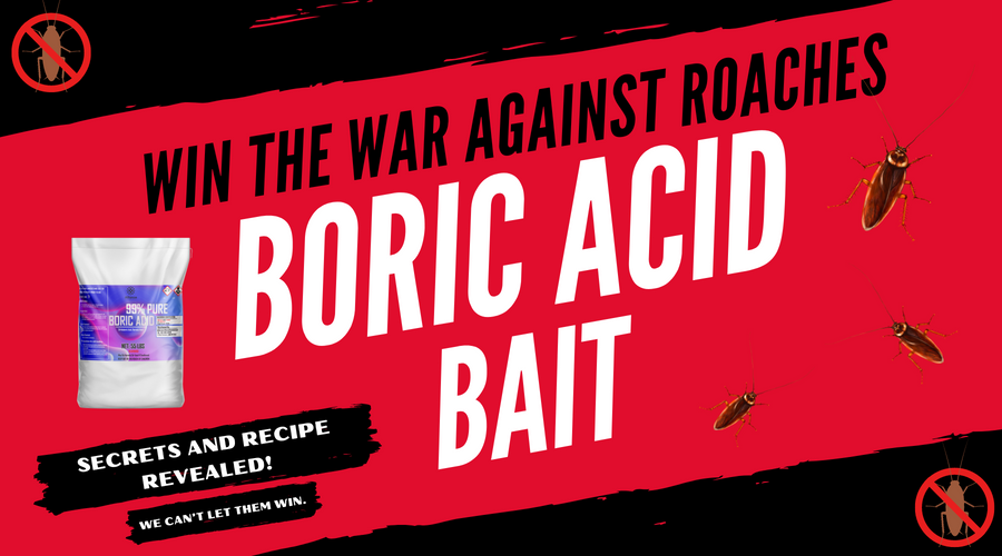 Boric Acid for Roaches: DIY Bait Recipes