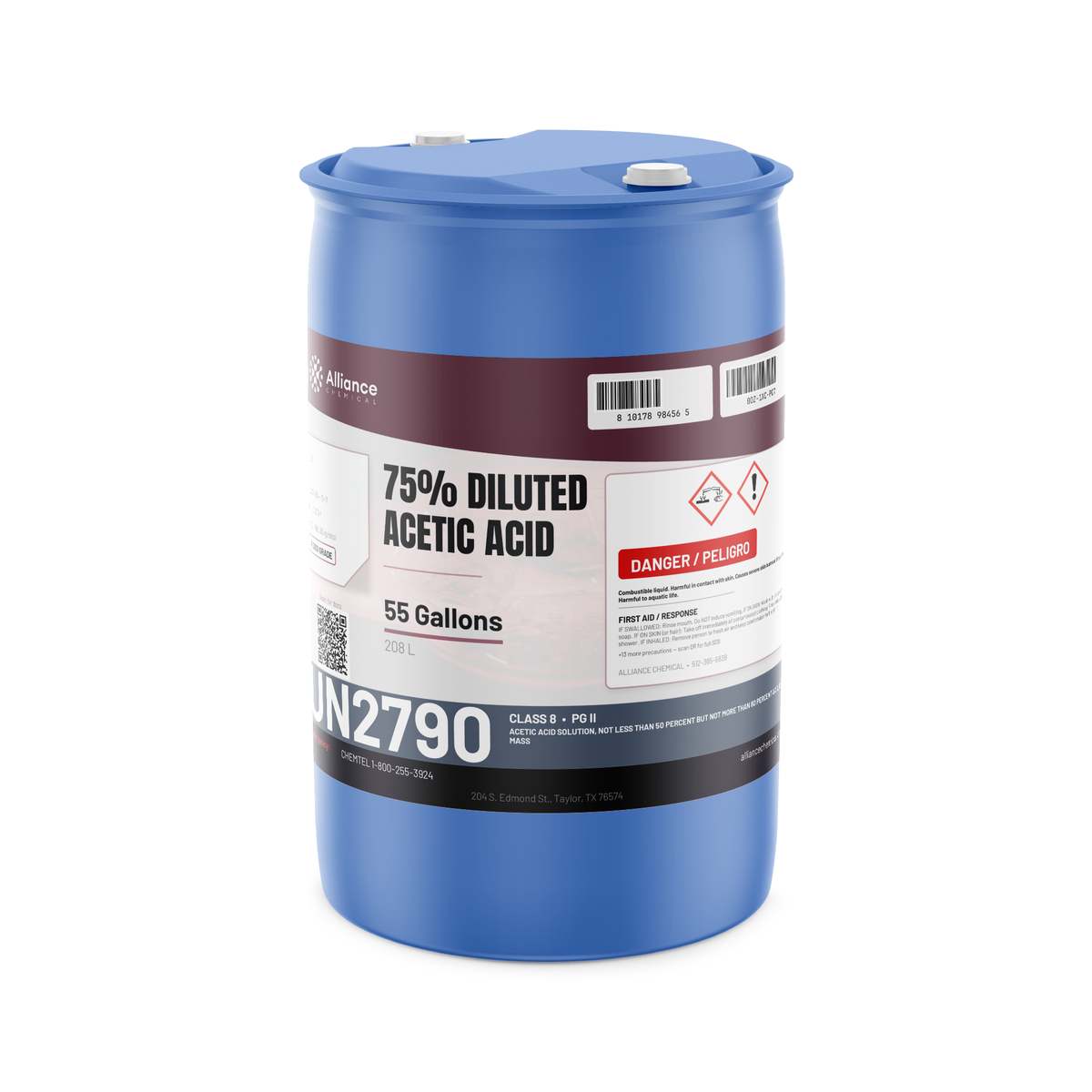 75% Diluted Acetic Acid Food Grade