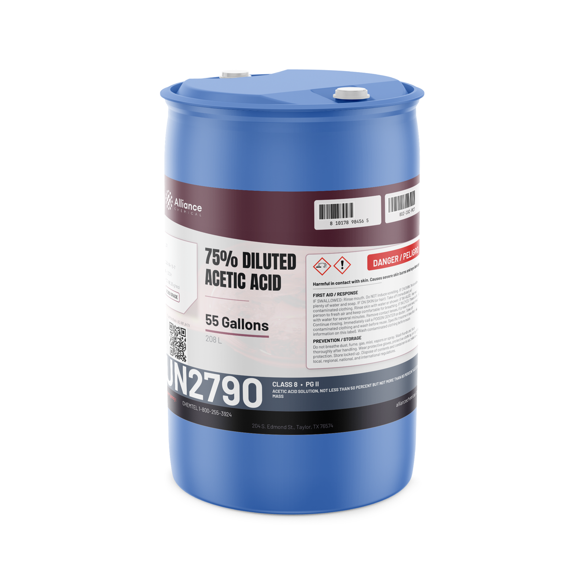 75% Diluted Acetic Acid Food Grade