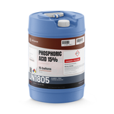Phosphoric Acid 15% Food Grade in a 15-gallon blue plastic carboy, Alliance Chemical
