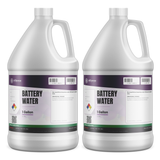 Technical grade deionized battery water in two 1-gallon plastic jugs, Alliance Chemical