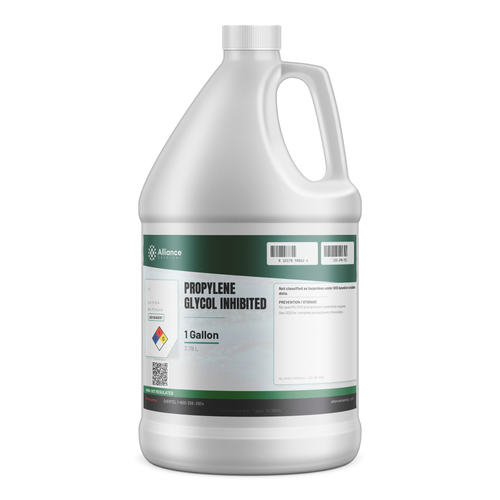 Propylene Glycol Inhibited ACS Grade in a 1-gallon plastic jug from Alliance Chemical