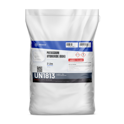 Potassium Hydroxide (KOH) Technical Grade - 1 Pack (2 lbs.)