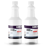 Ammonium Hydroxide 29% ACS Grade in two 1-quart bottles from Alliance Chemical for chemical synthesis and lab analysis