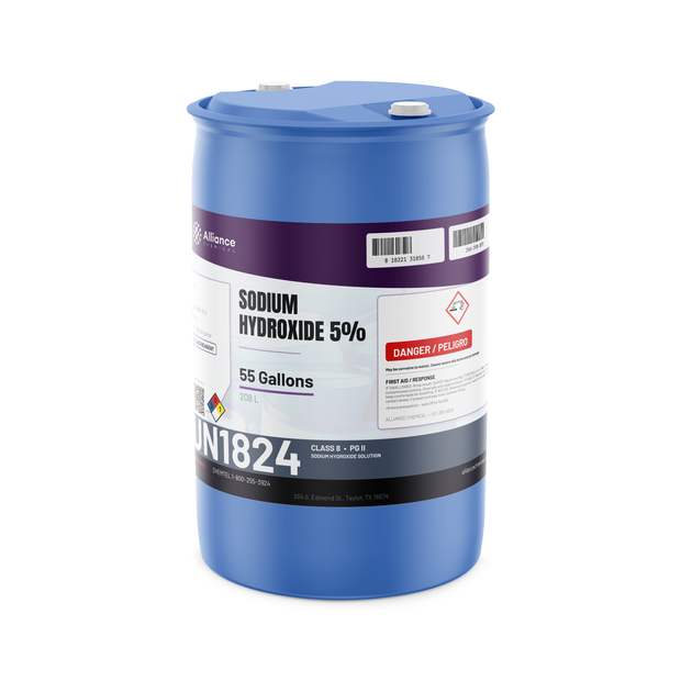 Sodium Hydroxide 5% ACS Grade
