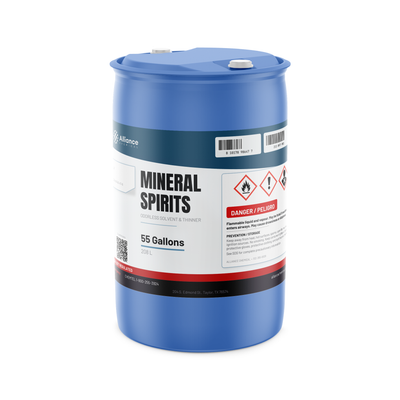 Mineral Spirits - Odorless Solvent & Thinner Technical Grade - 55 Gallon Drum