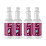 Four 1-quart Alliance Chemical Ethylene Glycol 30/70 plastic jugs with white screw caps and product labels.