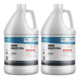 Sodium Bisulfite 15% ACS grade in two 1-gallon plastic jugs from Alliance Chemical