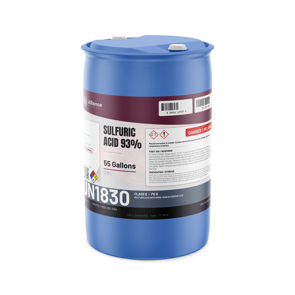 Sulfuric Acid 93% Technical Grade