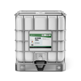 Glycerin 75% Food Grade in a 275-gallon caged IBC tote from Alliance Chemical for food and beverage formulation