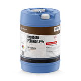 Hydrogen Peroxide 3% Technical Grade in a blue 15-gallon plastic carboy, Alliance Chemical