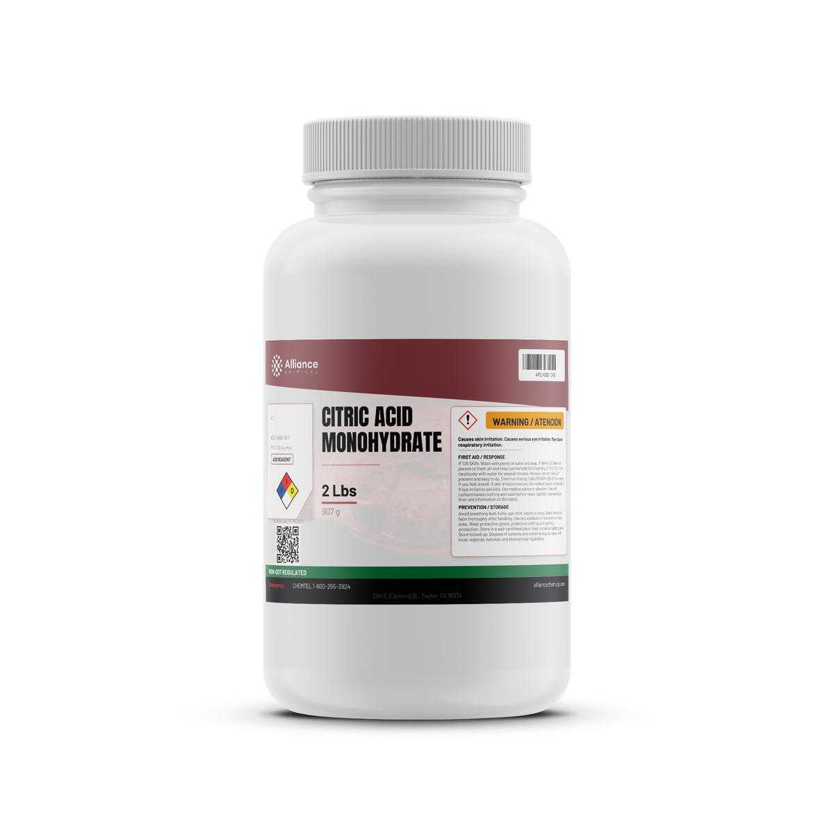 Citric Acid Monohydrate - ACS Reagent Grade