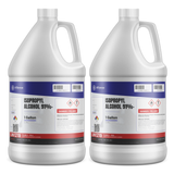 Isopropyl Alcohol 91% USP Grade in two 1-gallon jugs, Alliance Chemical for pharmaceutical extraction