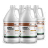 Hydrogen Peroxide 6% ACS Grade in a case of four 1-gallon plastic jugs from Alliance Chemical