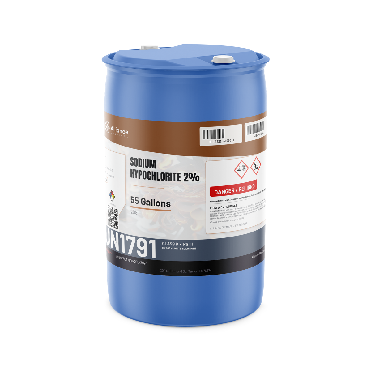 Sodium Hypochlorite 2%