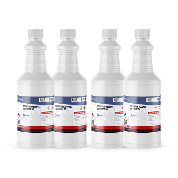 Denatured Alcohol 190 Proof 3C Technical Grade